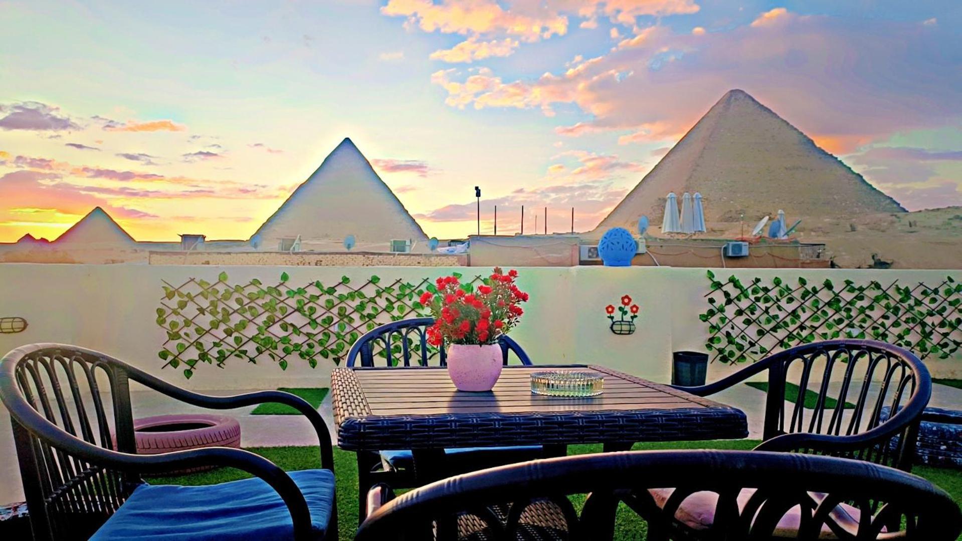 Solima Pyramids Inn Kafret el-Gabal Dış mekan fotoğraf
