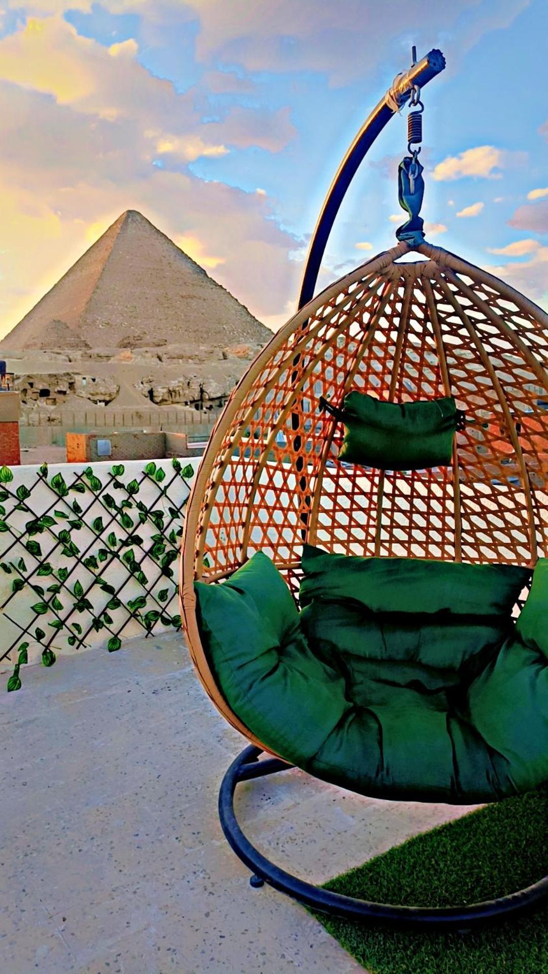 Solima Pyramids Inn Kafret el-Gabal Dış mekan fotoğraf