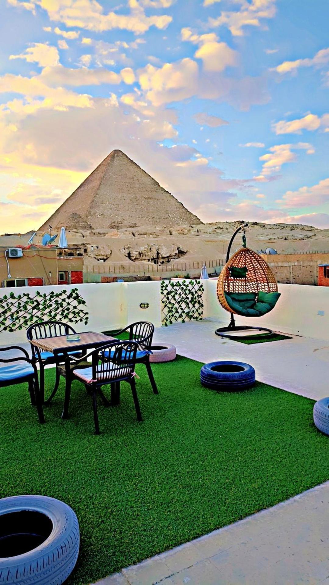 Solima Pyramids Inn Kafret el-Gabal Dış mekan fotoğraf